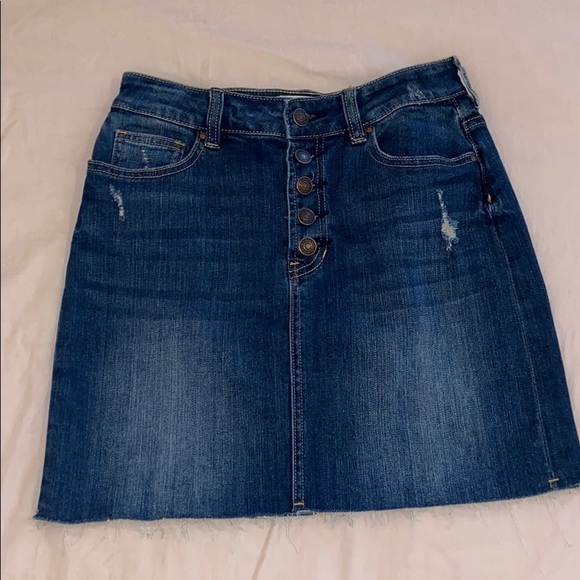Pacsun Denim Skirt, Size Waist 25 - Picture 1 of 6